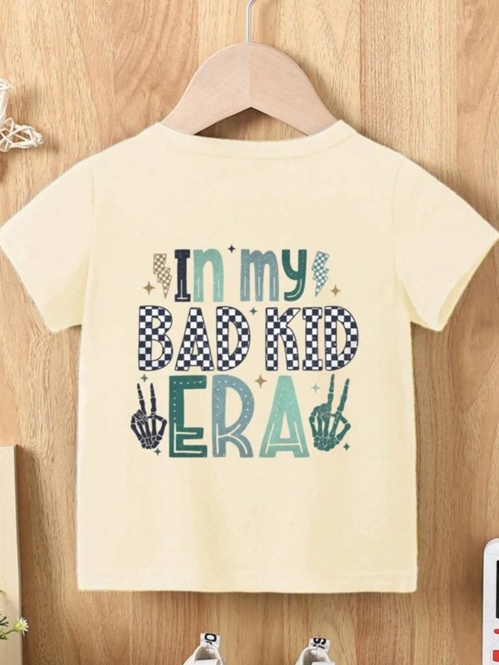 Toddler Boy "In My Bad Kid Era" Graphic Tee - 12-18M - Picture 2 of 4